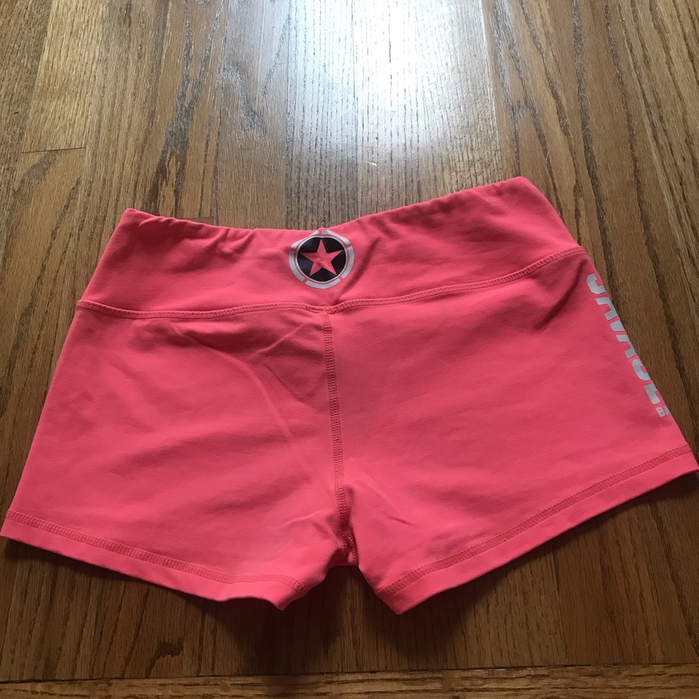Pink Savage Barbell Shorts